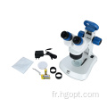 Microscope binoculaire de microscopiet stéréo WF10X / 20 mm